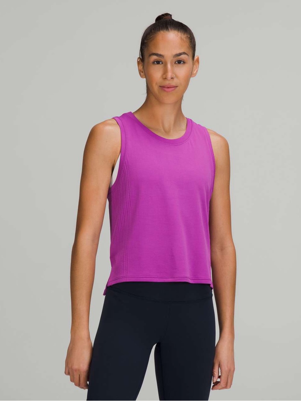 Lululemon Train to Be Tank Top Vivid Plum Purple - Size 4 EUC